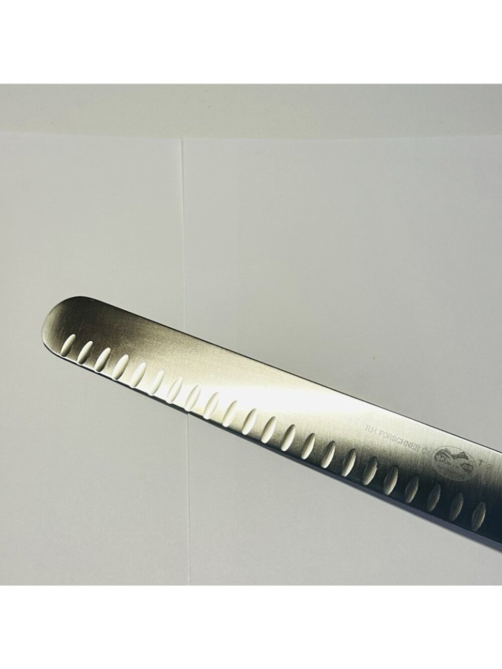 Victorinox Forschner Slicer Carving Knife 10" Granton Edge Wood 490-10 - Picture 6 of 8